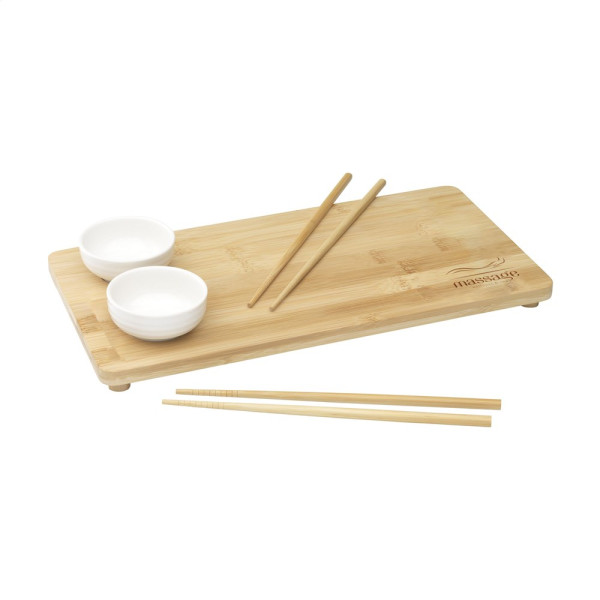 Temaki Bamboo Sushi Tray gavesæt
