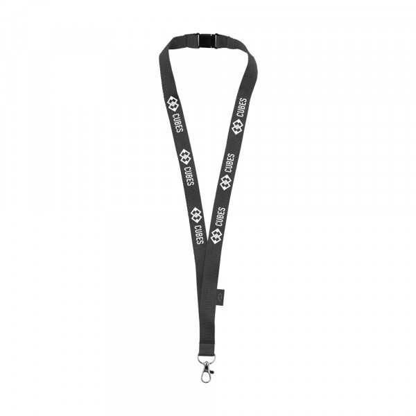 Lanyard Safety RPET 2 cm nøglesnor